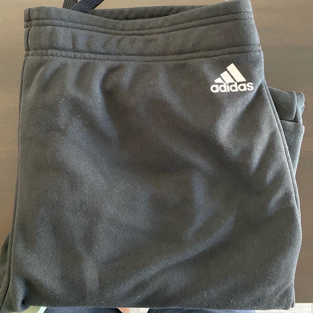NWT Adidas black sweats.